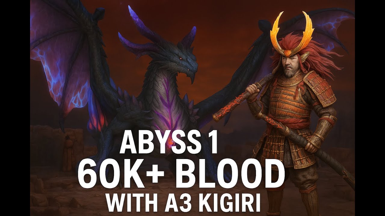 Watcher of Realms // Abyss 1 60k+ blood with a3 kigiri