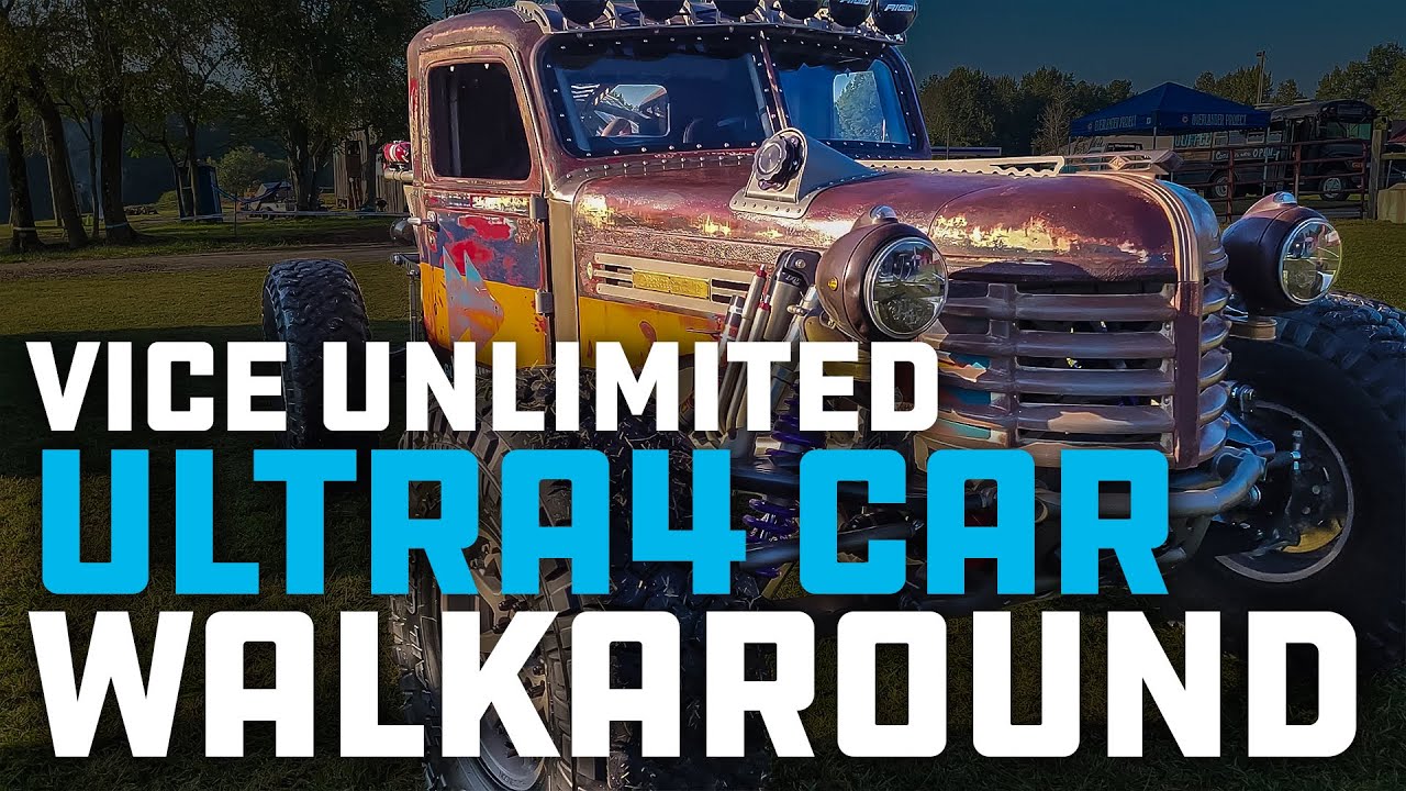 VIce Unlimited 1946 Diamond T Ultra4 King of the Hammers Trophy Truck Walkaround