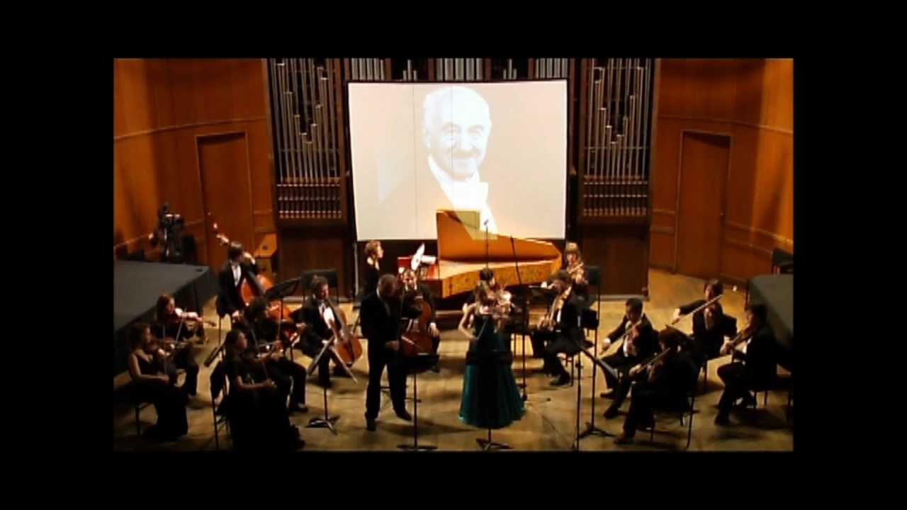 Vivaldi Concerto Grosso for Two Violins & Cello: Dmitry Sitkovetsky, Elizabeth Basoff-Darskaia.