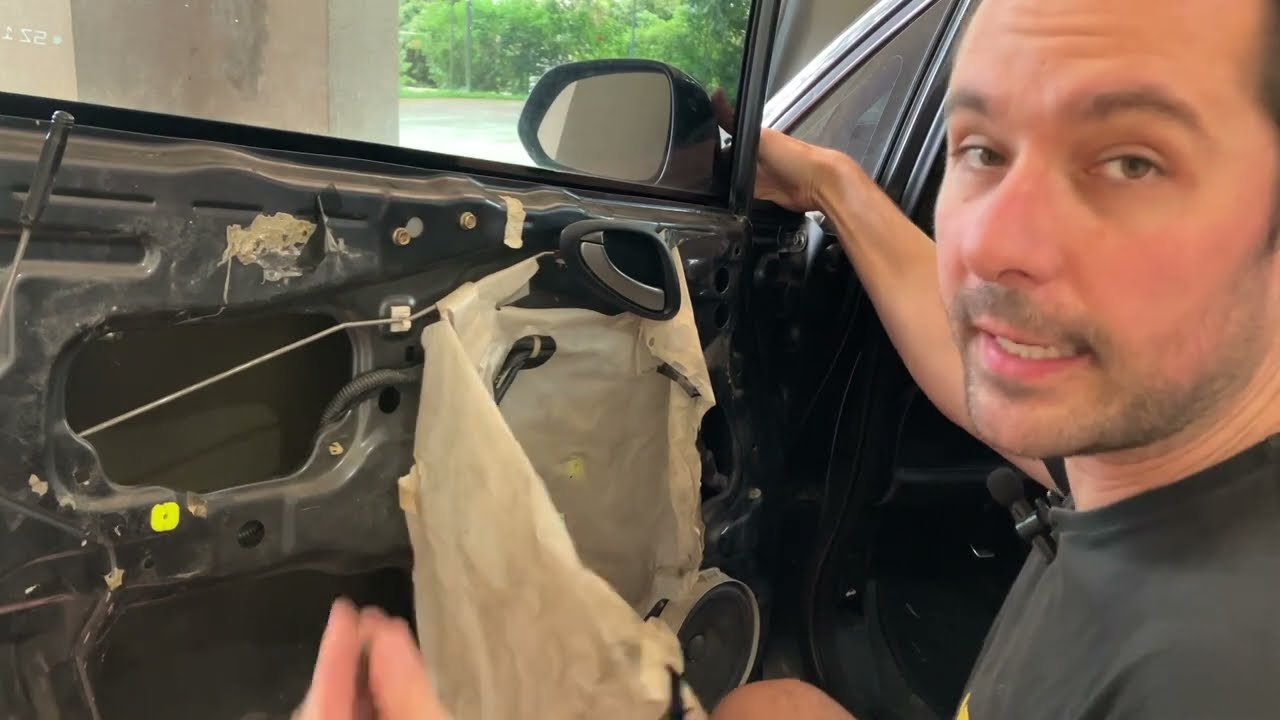 Retrovisor Honda FIT 2003 a 2008 - Como Retirar  (LX, LXL e EX)