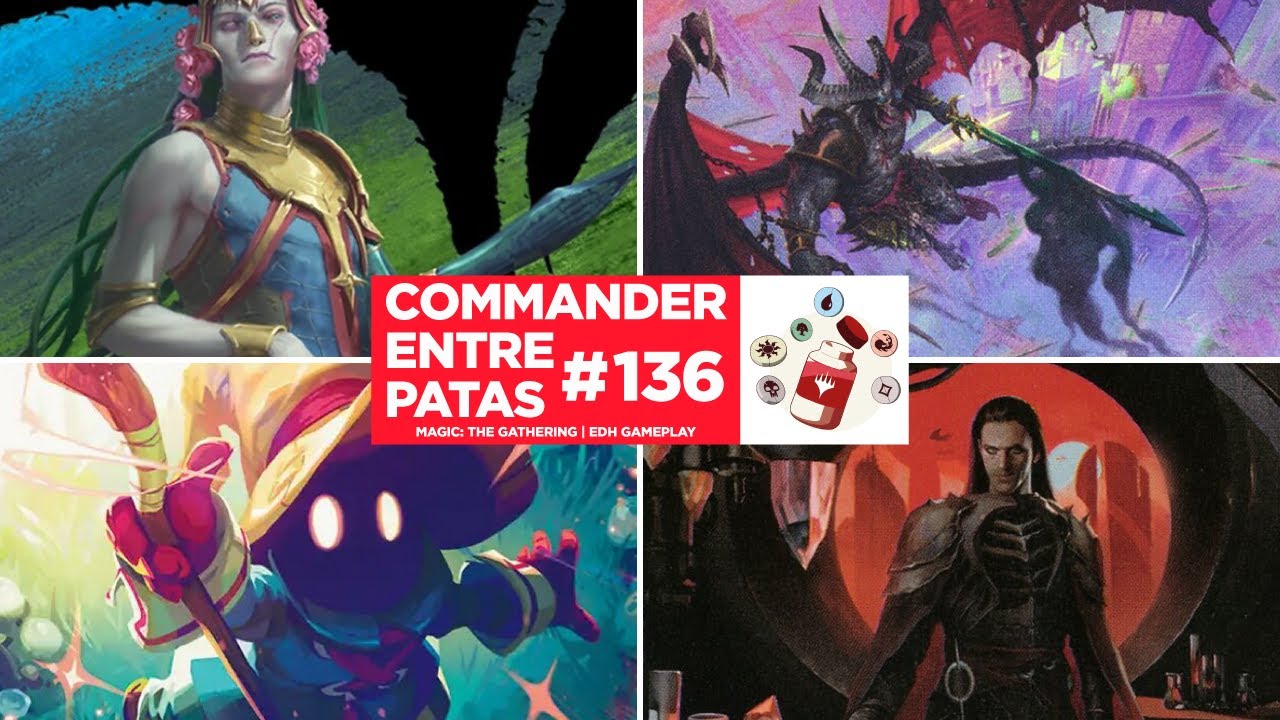 Commander Entre Patas #136: Supervillain Rumble - Kotis vs Be'lakor vs Yawgmoth vs Vivi | EDH | MTG
