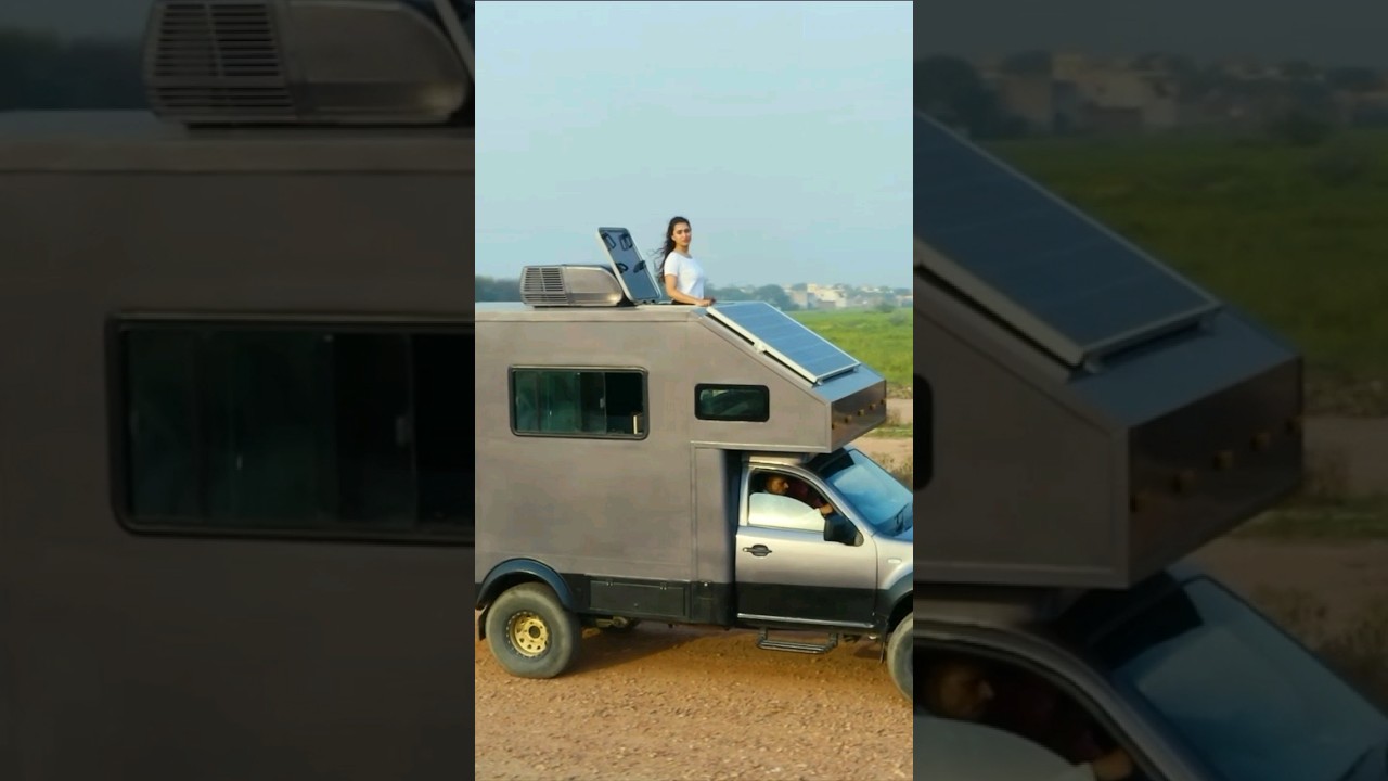 Tour this Caravan on #tatayodha Caravan in India (Linked 👇🏻) #motorhomeadventures