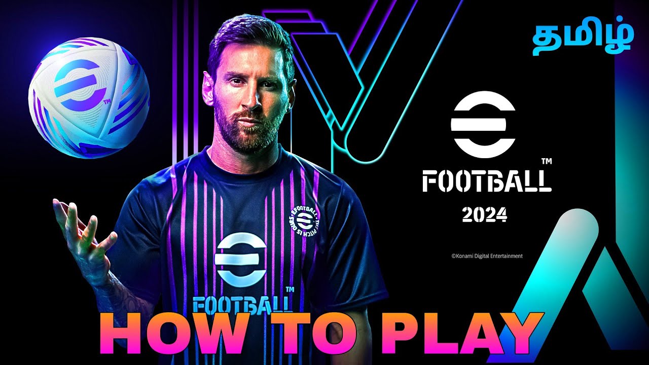 How to play eFootball 2024 - eFootball 2024 Gameplay in Tamil | Gamers Tamil