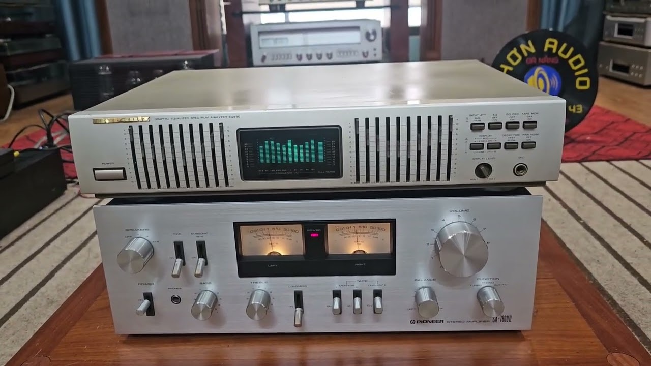 Lọc Marantz 580 Q nam 2 cục bacl 3,5KVA Khang Audio loa Pioneer CS-88A CS-F9000 7800ii khách Đà nẵng