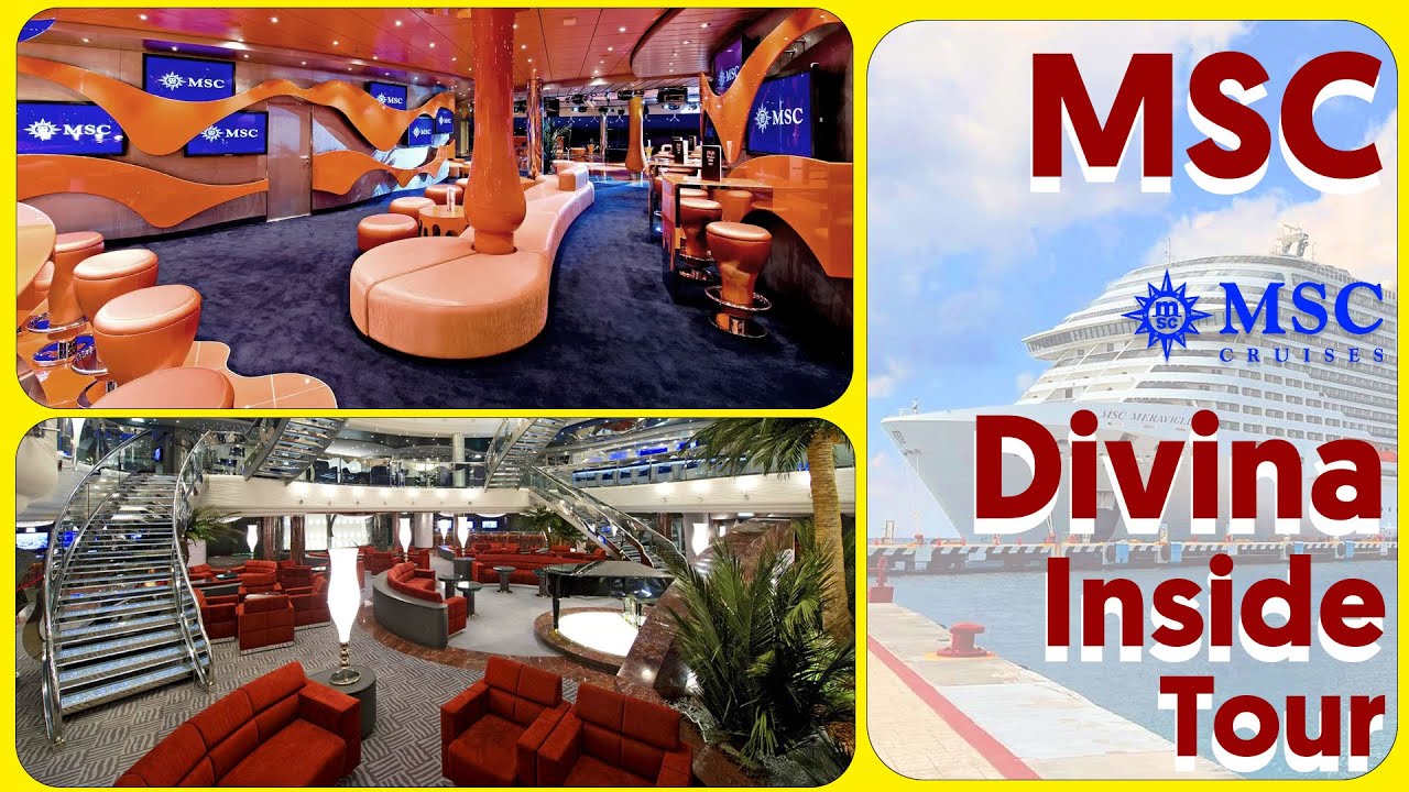MSC Divina Full Ship Tour | Explore the Stunning Interior! 5K Ultra HD