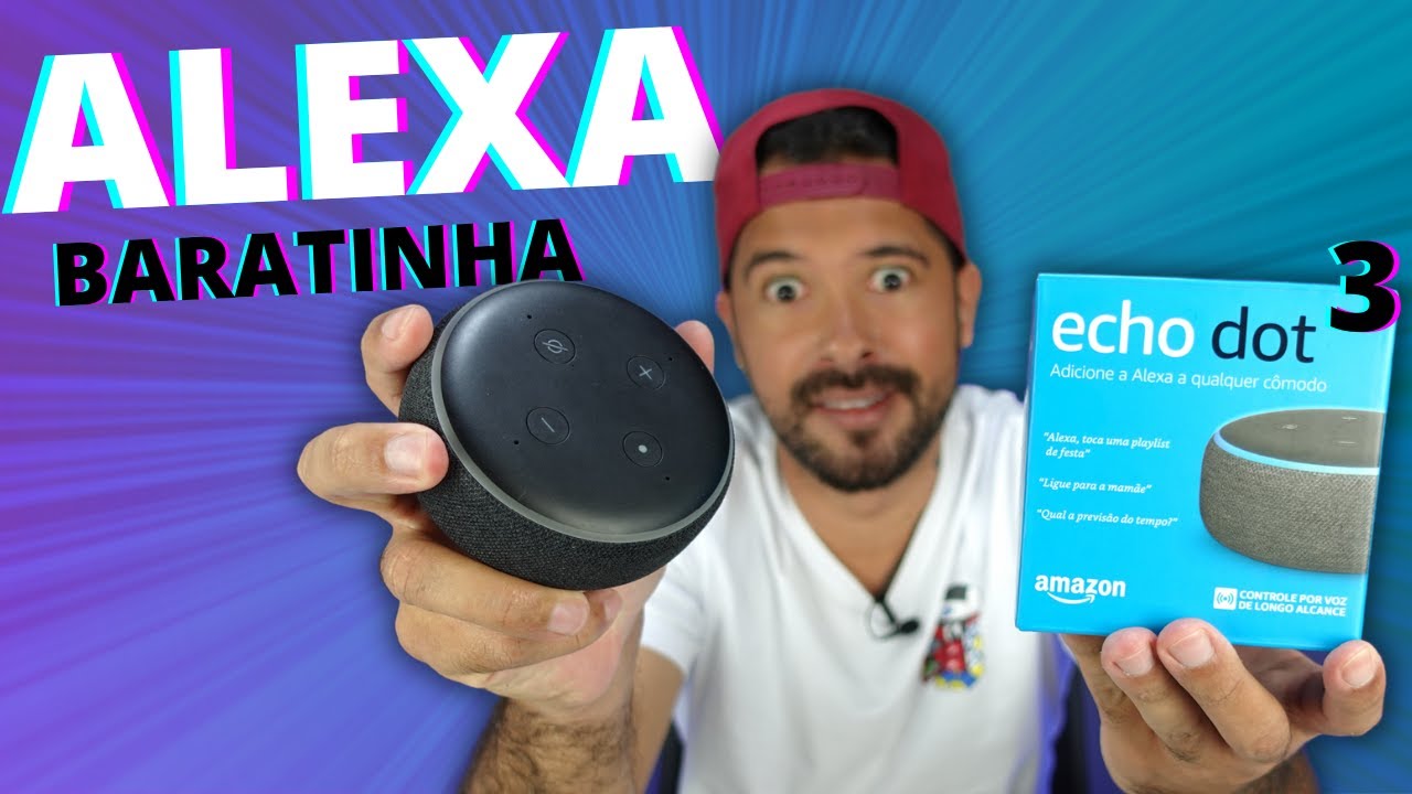 VALE a pena COMPRAR a ECHO DOT 3? ( Alexa baratinha )
