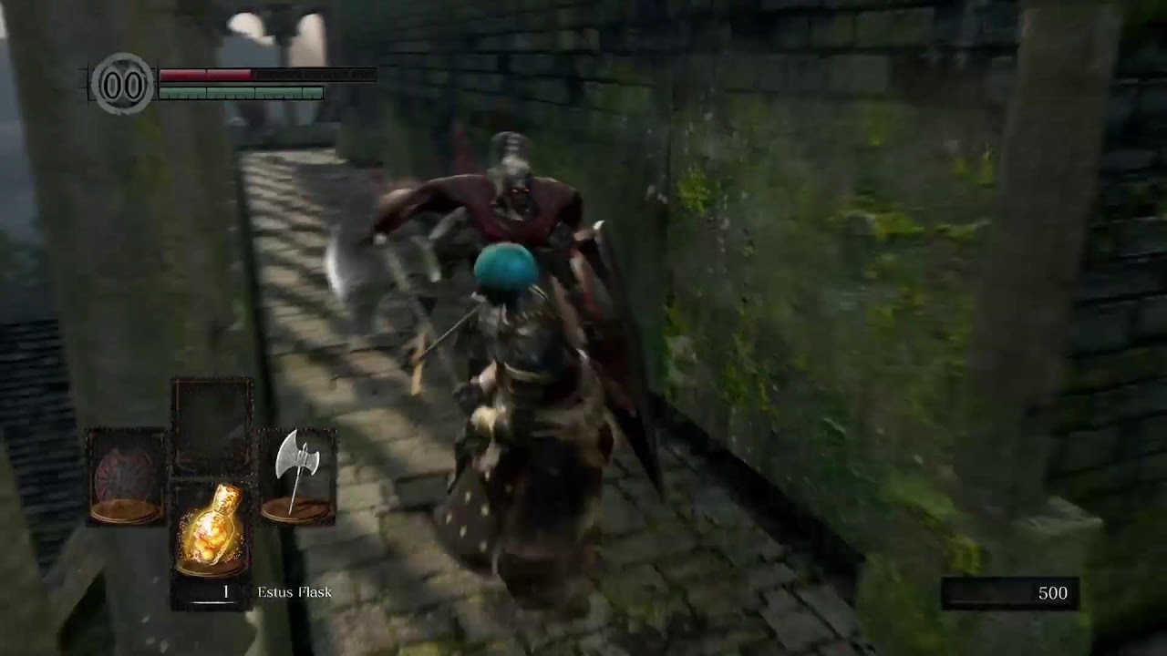 DS1.chilling with the homies.tryna get the moonlight greatsword