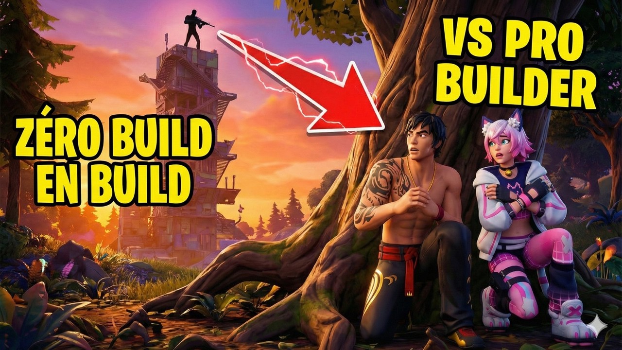 On tente le TOP 1 SANS CONSTRUIRE en Mode Build ! (C'était une erreur...)