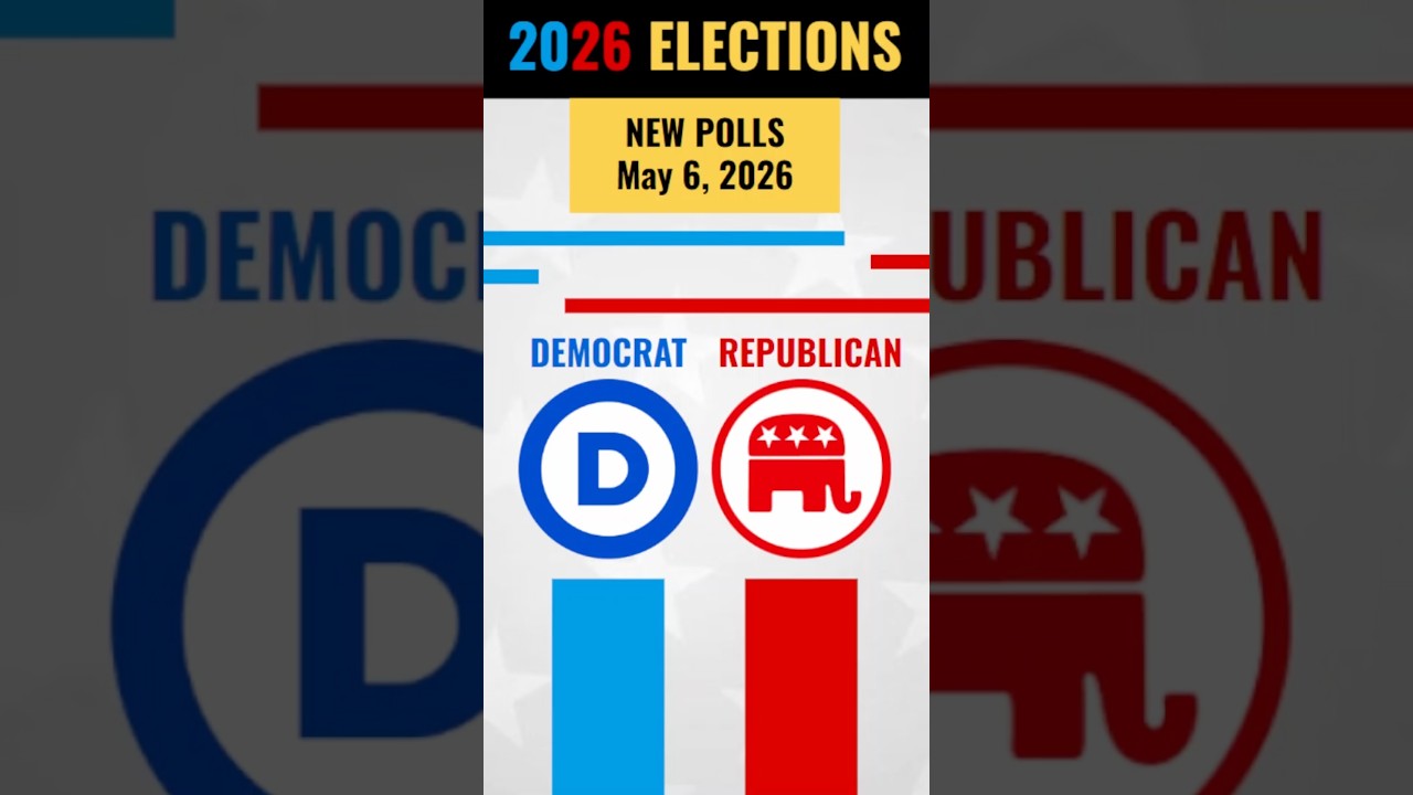 2026 Generic Ballot Poll Update Midterm Elections #2026election #midterms #electionpolls #uspolitics
