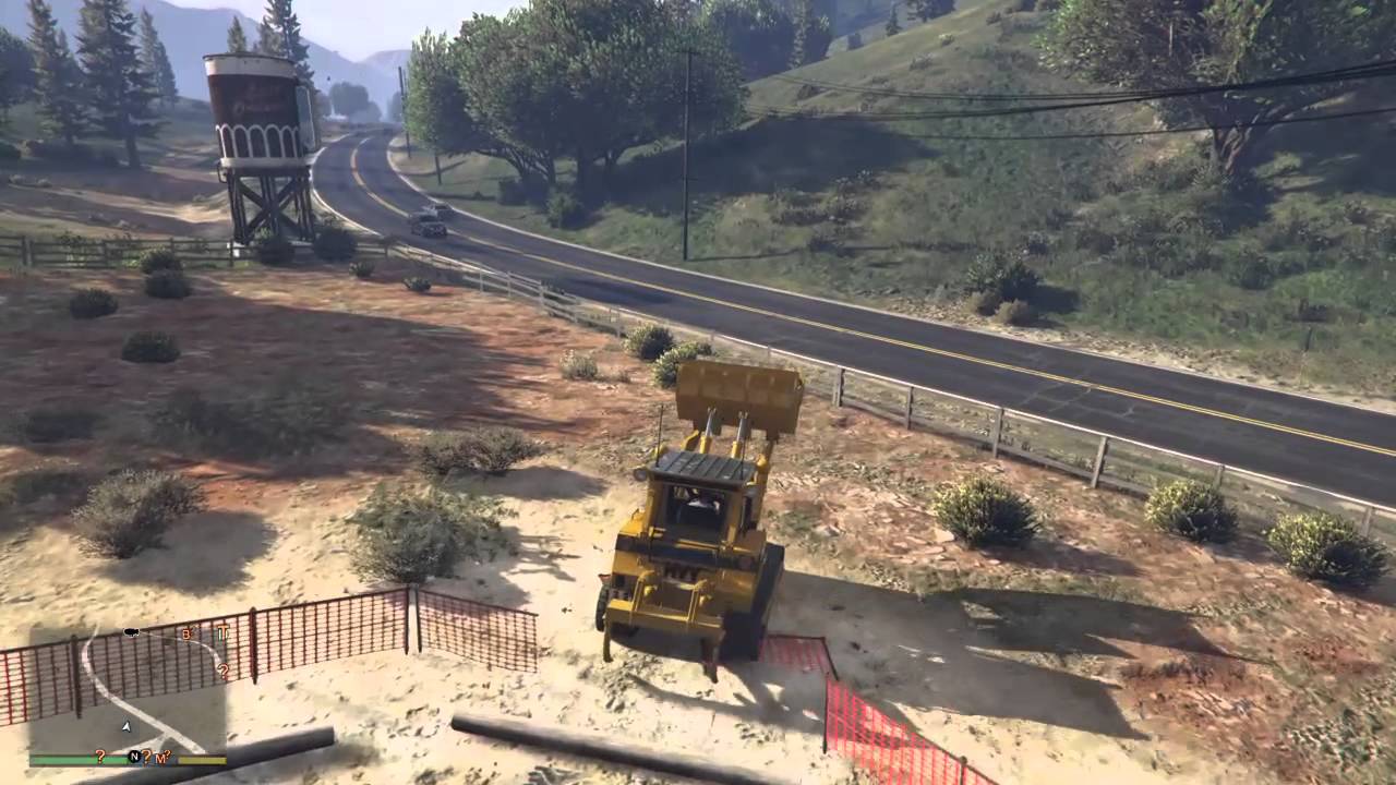 Gta 5 bull dozer  madness