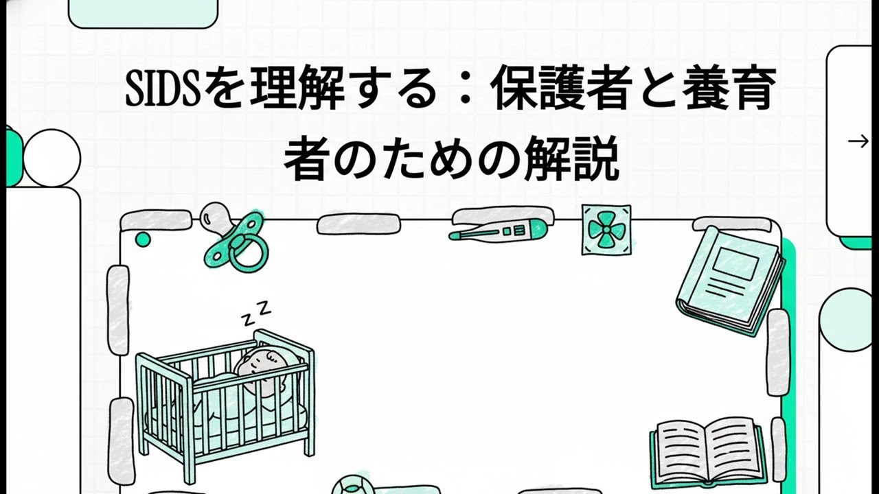 SIDSを理解する：保護者と養育者のための解説