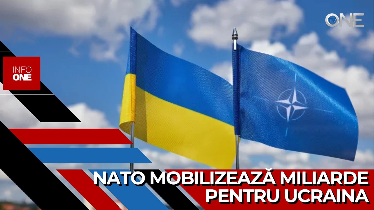INFO ONE – Aliații NATO au promis să acorde Ucrainei cel puțin 35 de miliarde