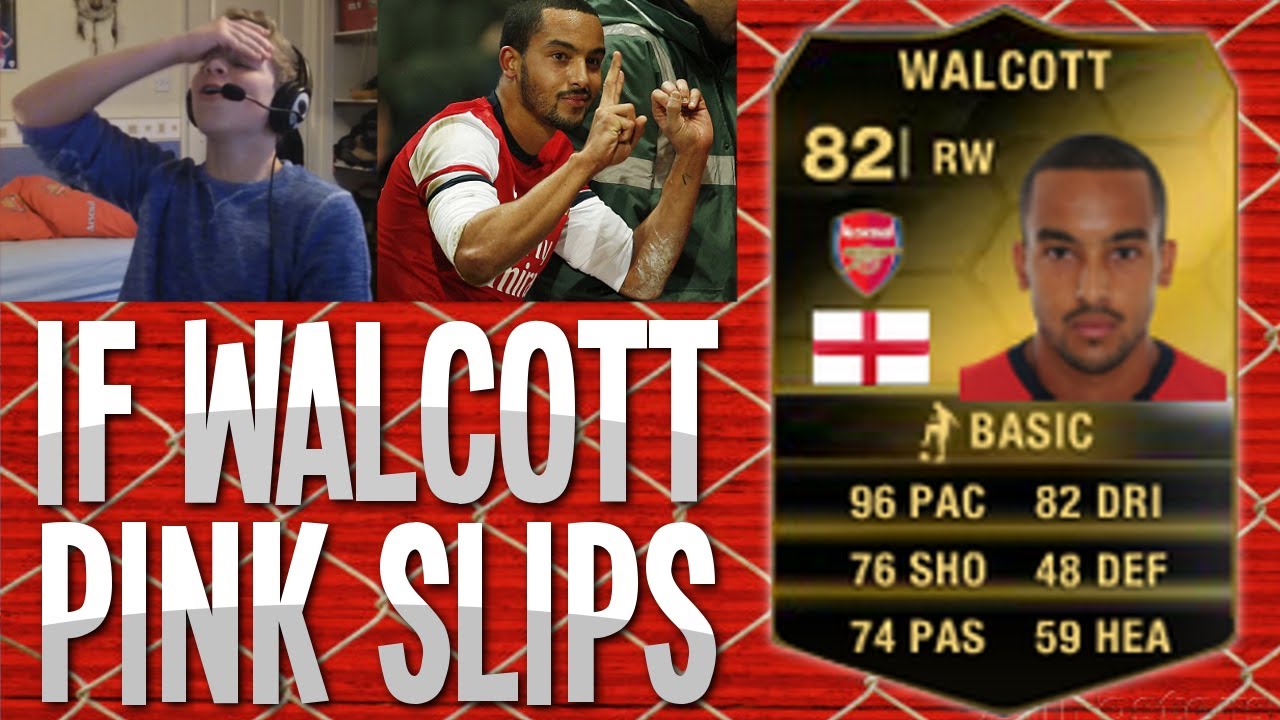 FIFA 14 - IF Walcott Pink Slips!