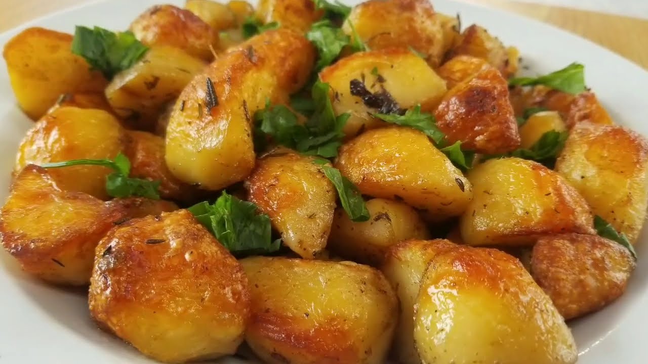 Pommes de terre au Four Croustillantes, Faciles et Savoureuses!!