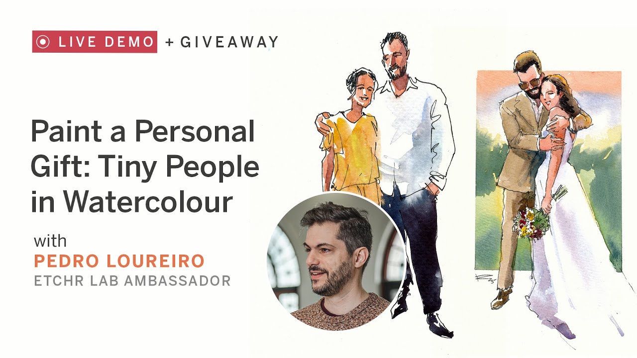 Paint a Personal Gift: Tiny People in Watercolour