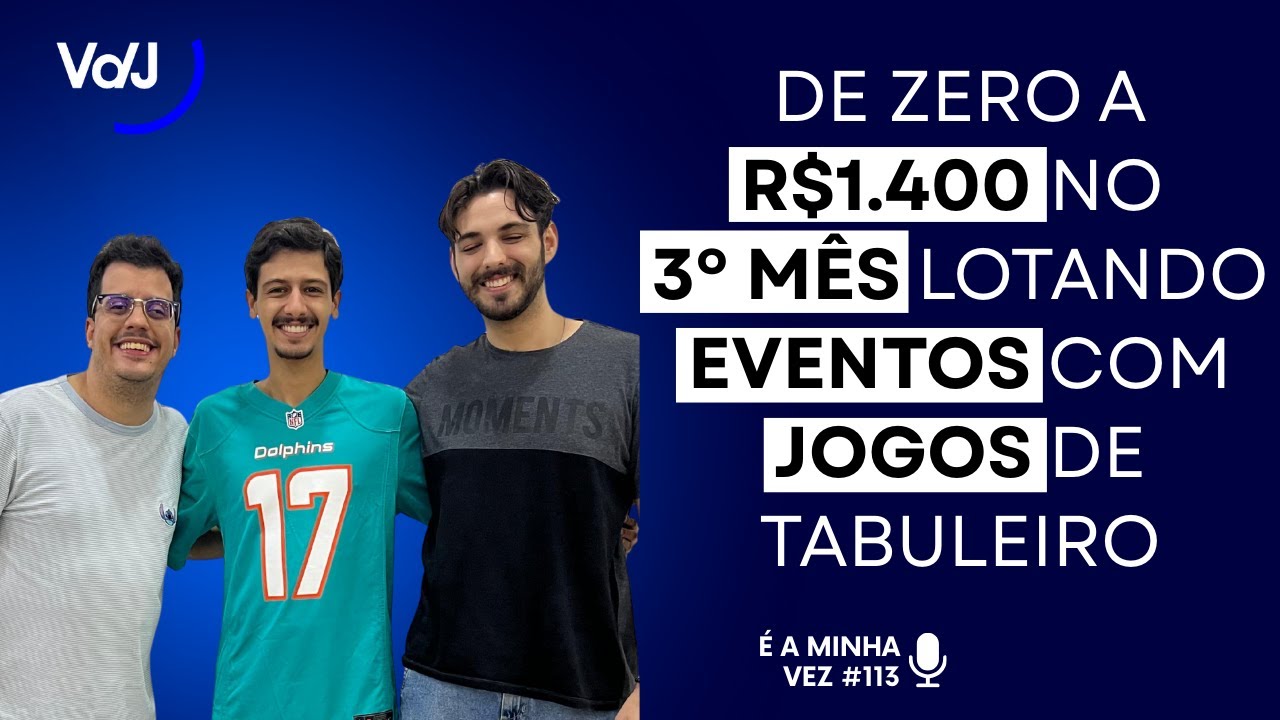 Gabriel, Matheus e Vitor da Toca do Coelho | É a Minha Vez! #113
