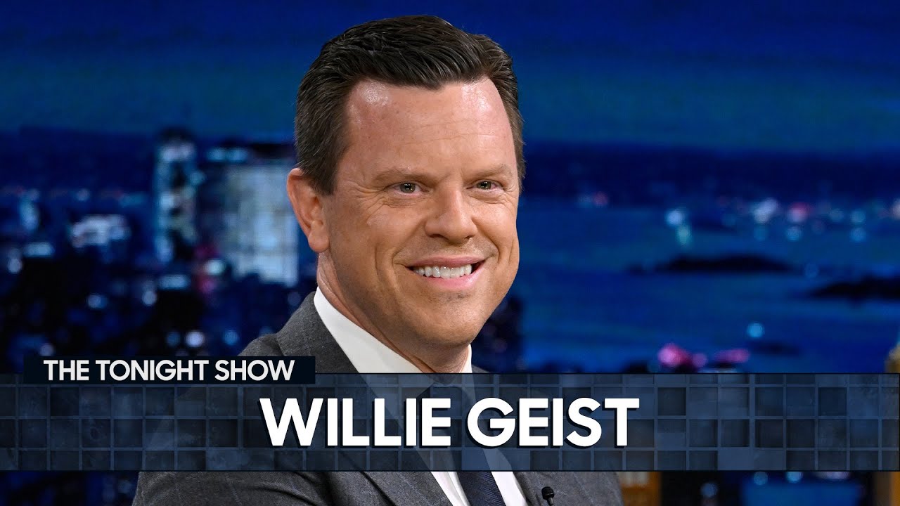 Willie Geist Gave Michael J. Fox a Big Sweaty Hug While Running the New York Marathon | Tonight Show