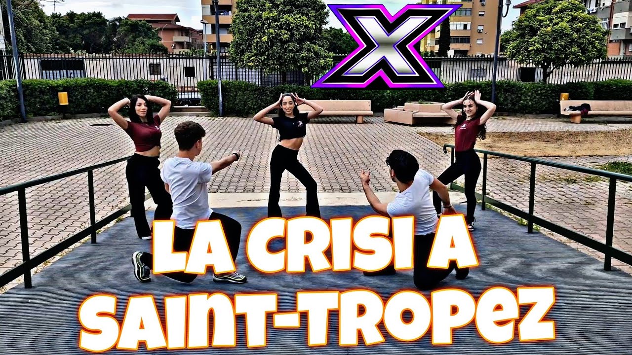 LA CRISI A SAINT-TROPEZ ||Annalisa||Coreografia X-Dance||Balli di Gruppo||BALLO DI SPALLE|| New2024