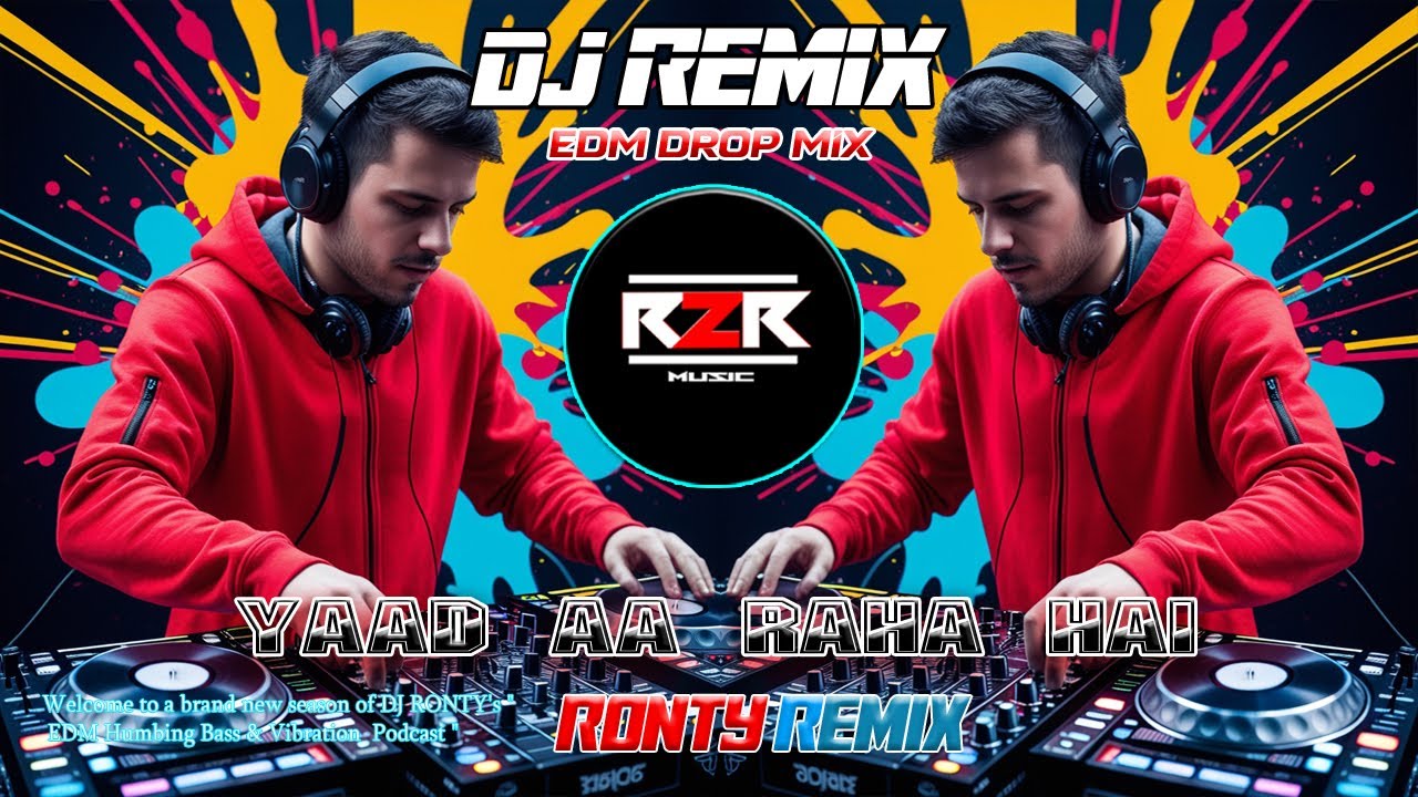 YAAD AA RAHA DJ REMIX | UNIQUE STYLE EDM MIX | NEW DJ SONG 2025 | DJ R2R MUSIC