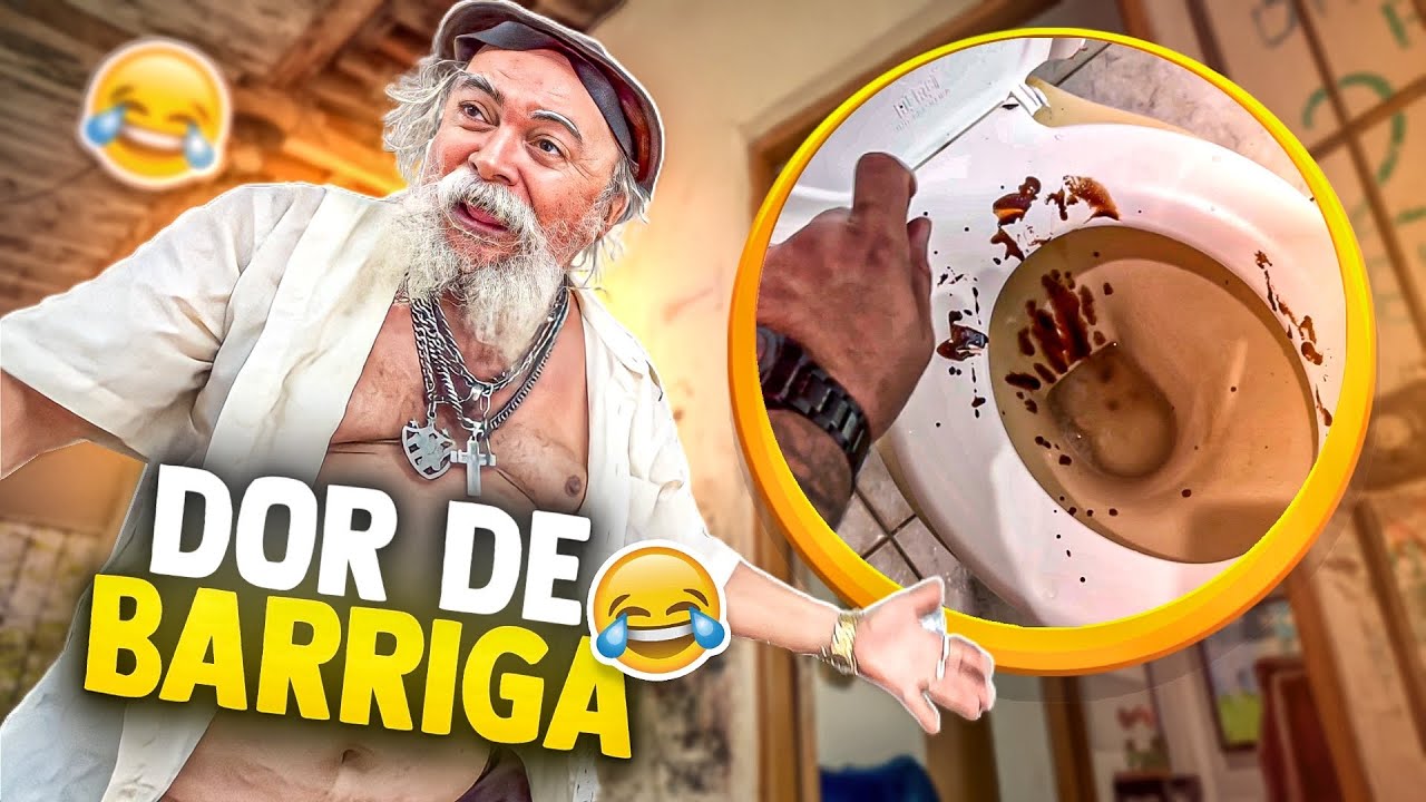 TROLEI O VOVÔ DO DOR DE BARRIGA NO BANHEIRO DELE | MANETIKIN