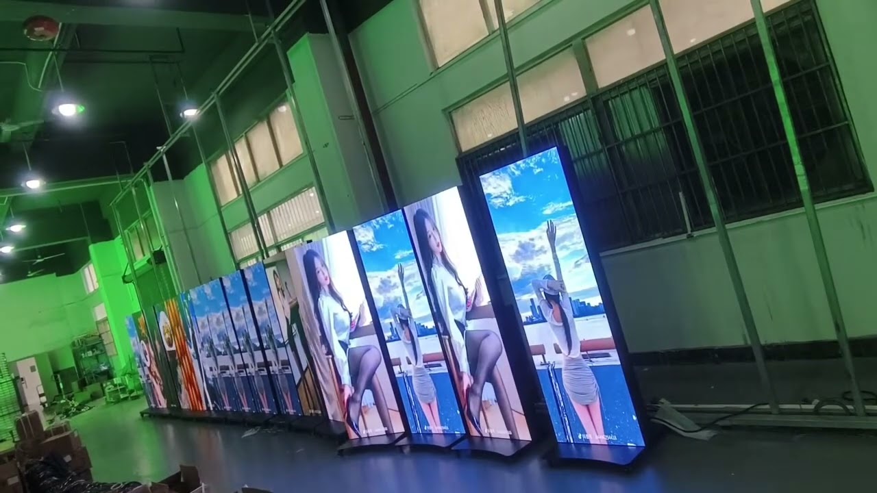 Seamless Indoor LED Poster Displays &ndash; Mobile Branding Revolution! Sample Led  Screen Display