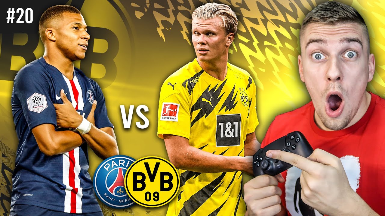 MBAPPE PROTIV HALANDA 😱 *ludilo u ligi prvaka* BVB KARIJERA #20