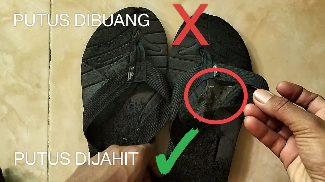Cara Ngesol Sandal Gunung EIGER