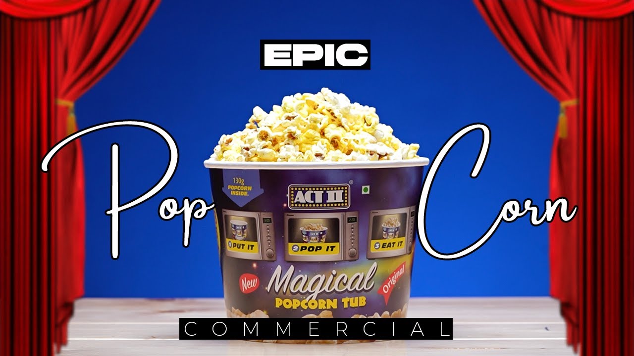 An epic Popcorn Commercial for ACT ll #popcorn #photography #filmmaking #ad #commercial