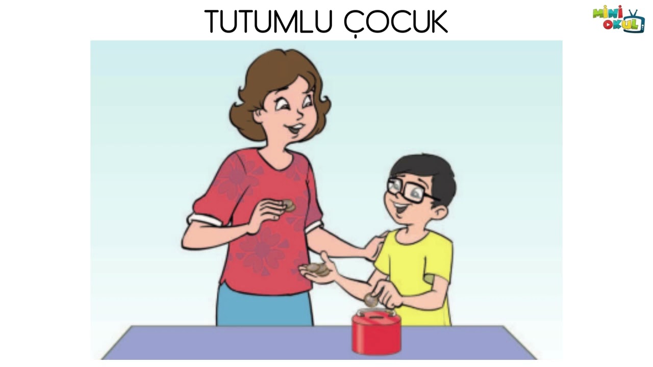 3. Sınıf  Türkçe  Dersi Tutumlu Çocuk Dinleme Metni