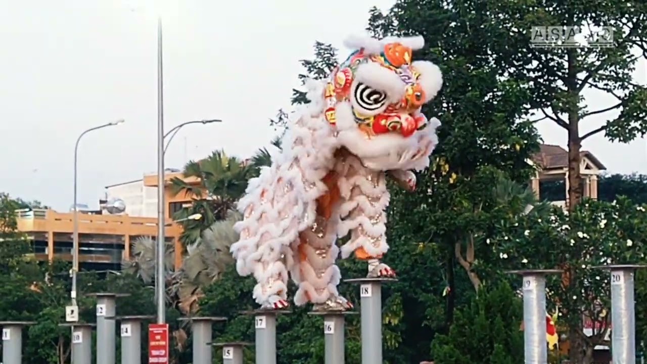 MÚA LÂN Giải Lân Sư Rồng Tp Dĩ An Bình Dương, Lsr Huỳnh Lân