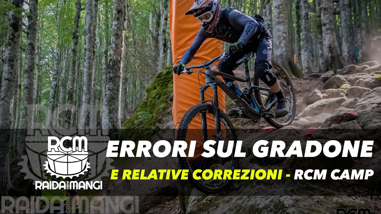 MTB - Errori più comuni sui GRADONI & relative correzioni