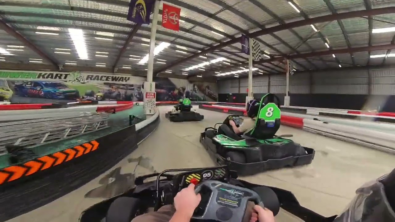 Power Karts Raceway Canberra - Electric Kart Racing - December 2024