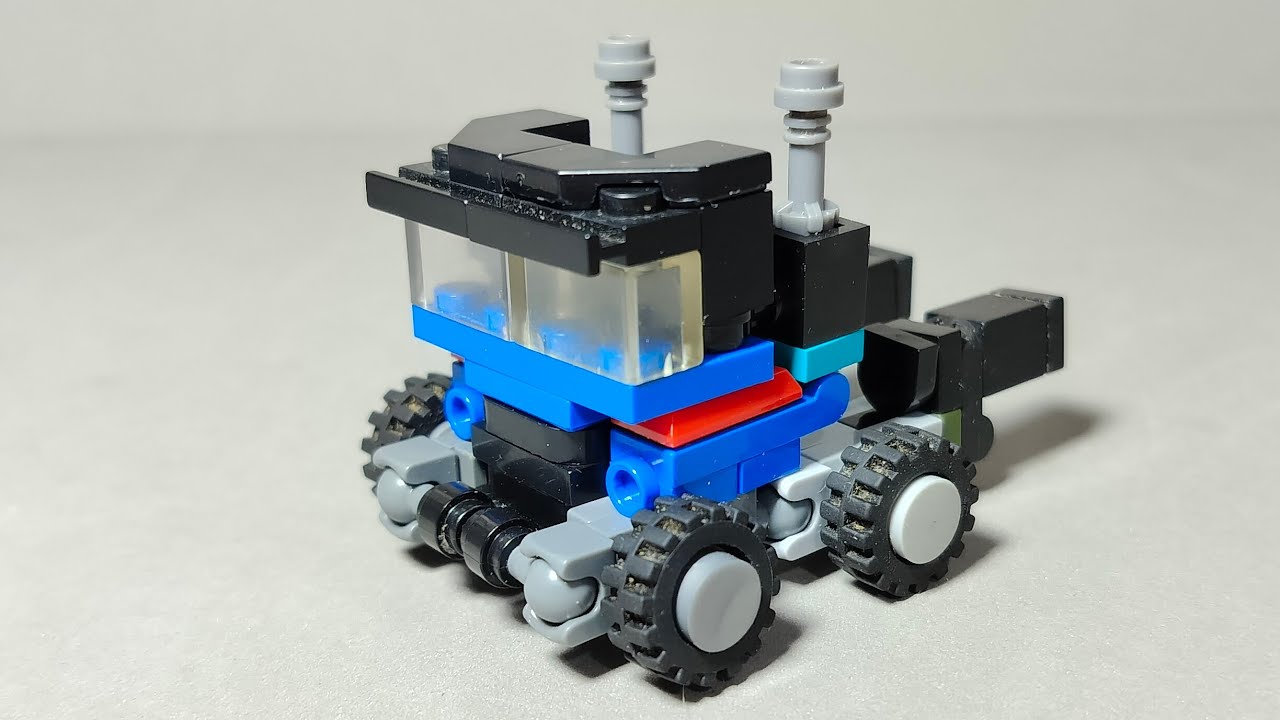building robot transformer optimus prime mini lego moc TR - 13 | lắp r&aacute;p robot biến h&igrave;nh bằng lego 