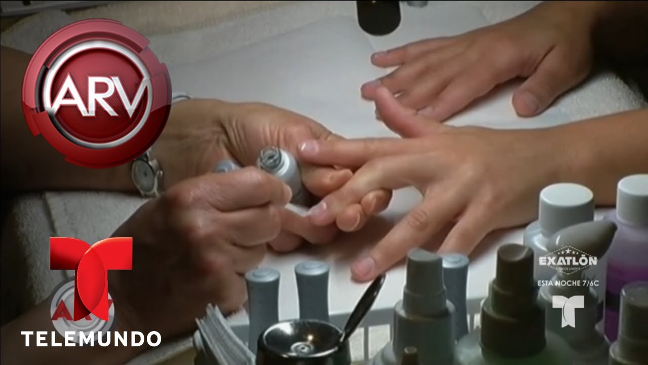 Químicos de uñas acrílicas y gel pueden ser peligrosos | Al Rojo Vivo | Telemundo