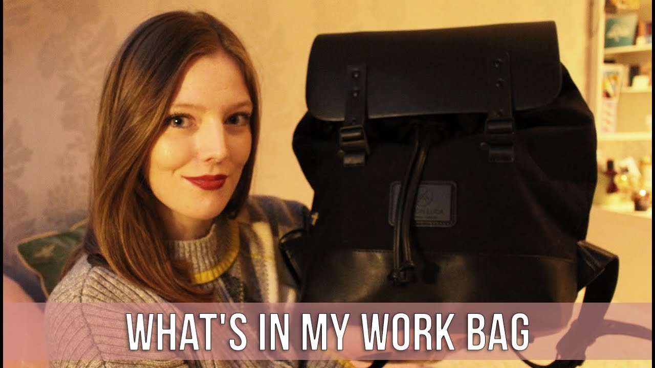 WHAT'S IN MY WORK BAG? | Autumn Edition | The Book Belle
