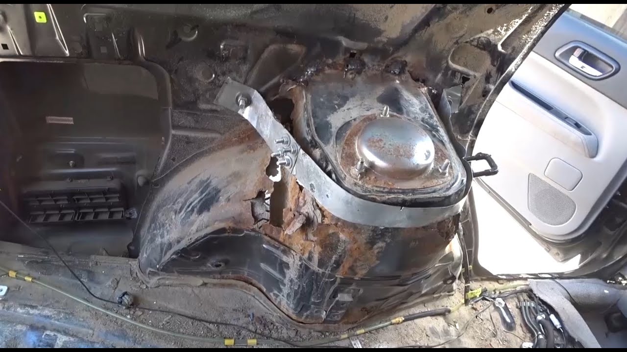 Распил по уму Subaru FORESTER Ремонт ржавого кузова Body Repair
