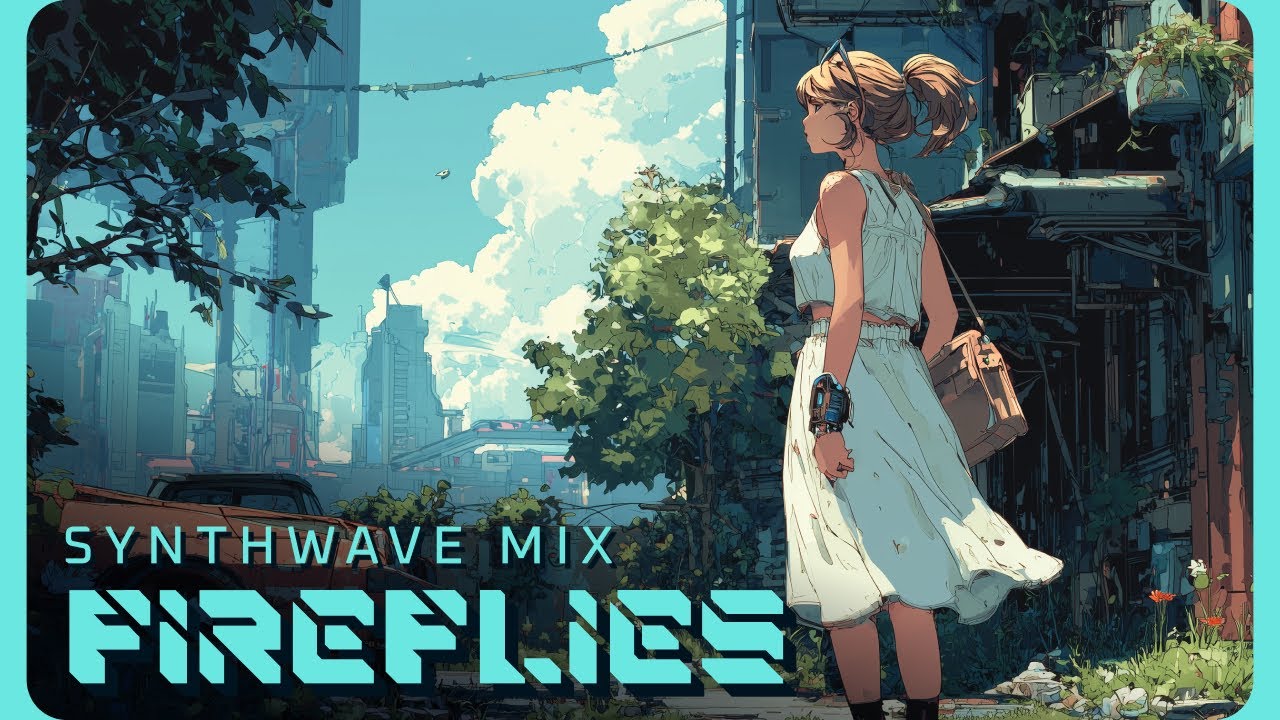 FIREFLIES | Retro Synthwave Mix for Deep Focus & Midnight Calm