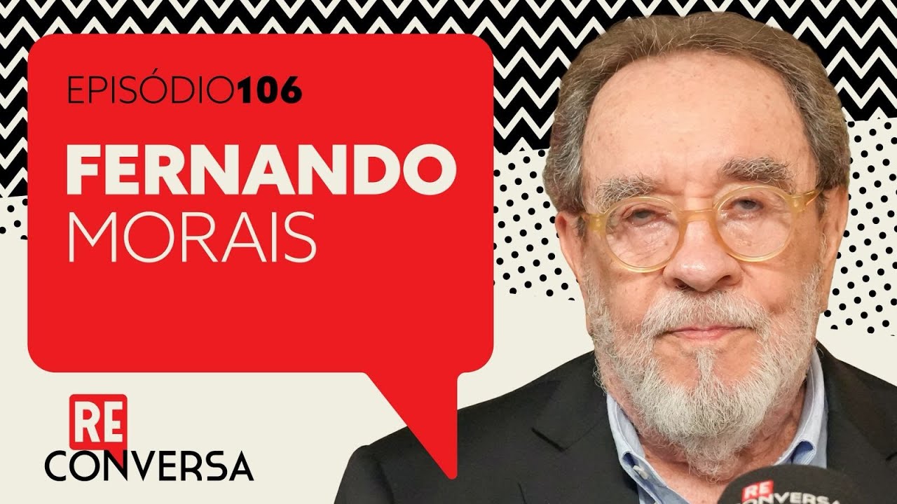 Biógrafo de Lula, Fernando Morais diz a Reinaldo e Walfrido como ler a vida alheia. Reconversa 106