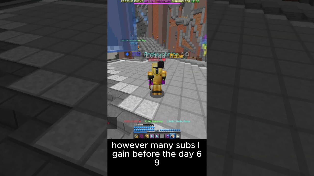 DOING A NUCLEUS RUN EVERYDAY UNTIL I GET ALLOY DAY 62 #hypixel  #minecraft #ironman #minecraftjava