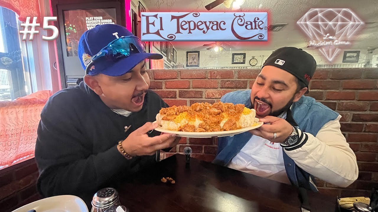GIANT BURRITO CHALLENGE! - EL TEPEYAC CAFE (EPISODE 5)