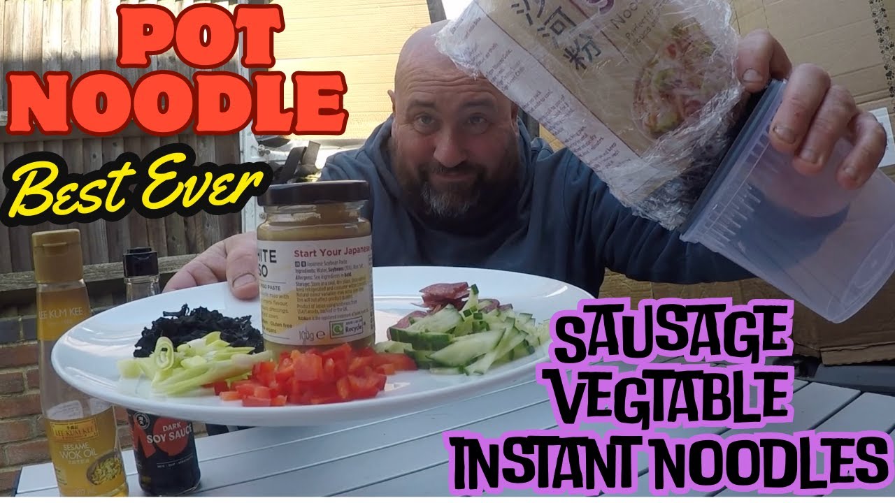 Home made Pot Noodle