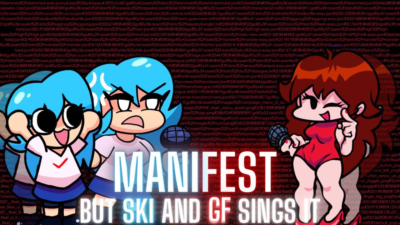 Manifest but it's Ski VS GF | Friday Night Funkin' Cover