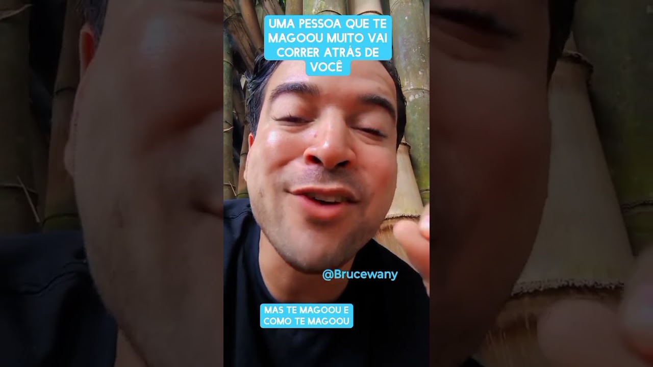 Tu é uma pessoa que não enxerga normal 