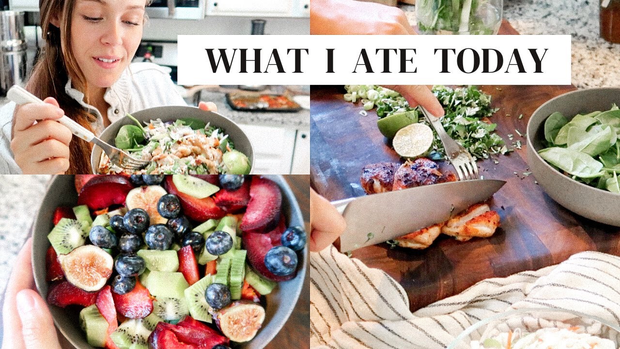What I eat in a day - Mom of 4 & Nutritionist | Food Diaries