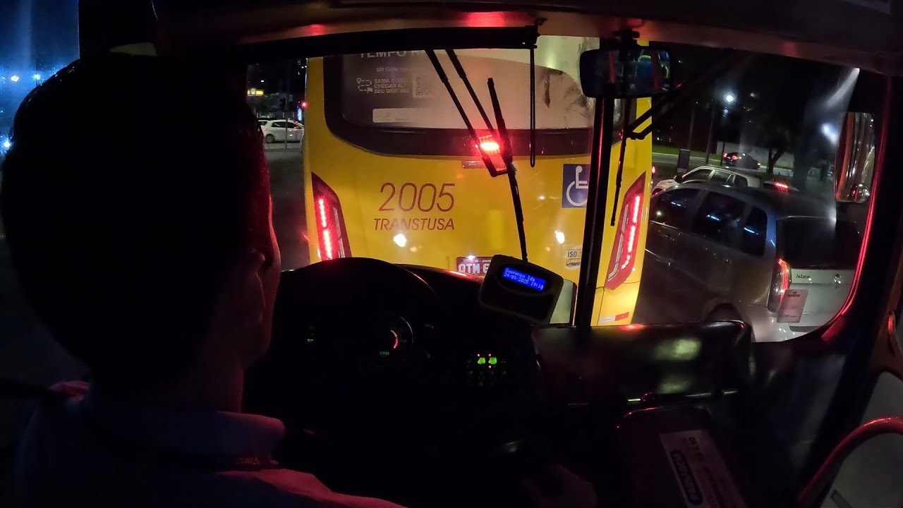 [Onboard] [Noturna] Joinville: Rota 0202 - Parque Douat