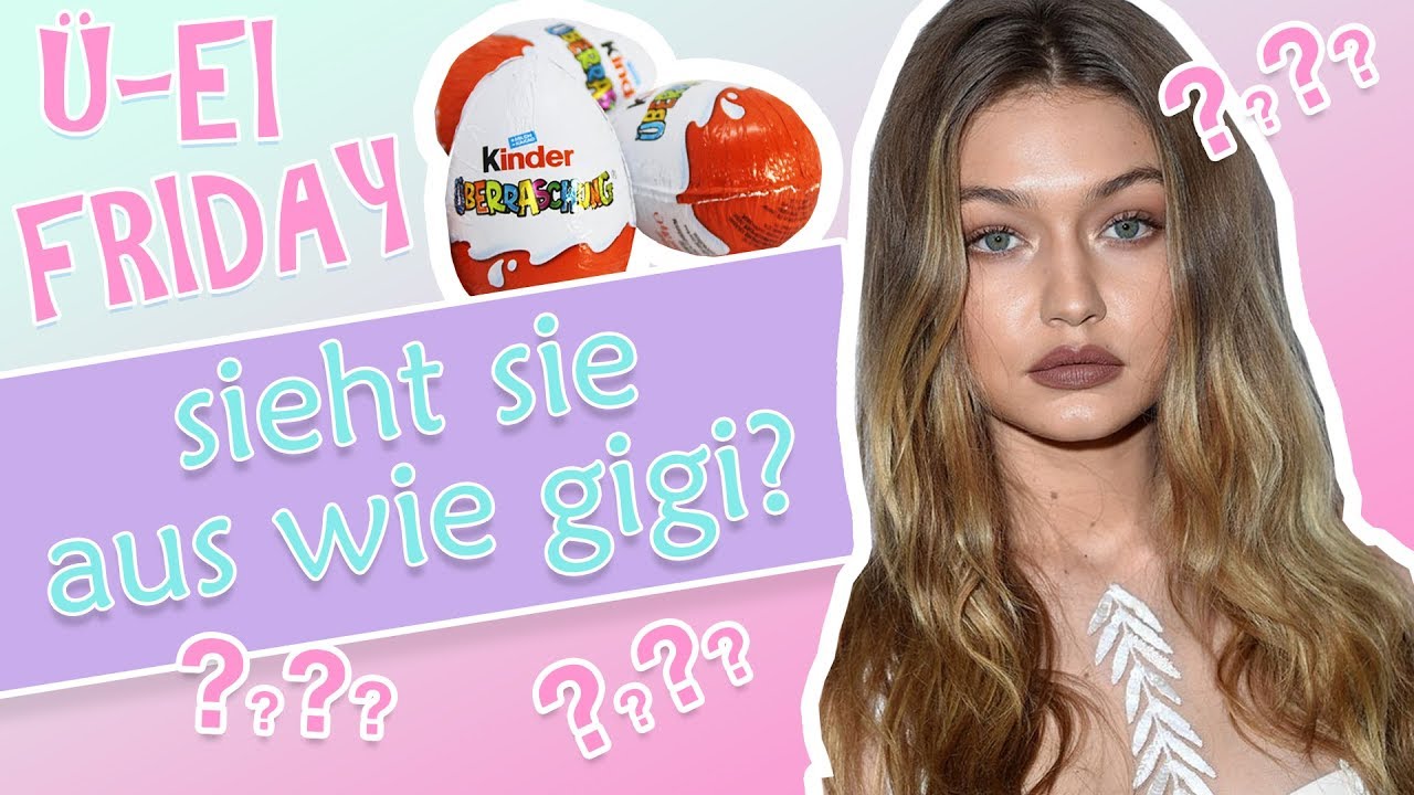 Sieht sie aus wie GIGI? | &Uuml;-Ei Friday | Topmodel malen || Foxy Draws