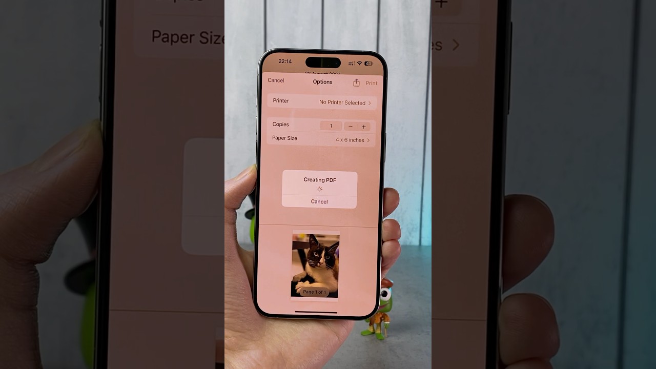 How to CONVERT Photos to PDF on iPhone