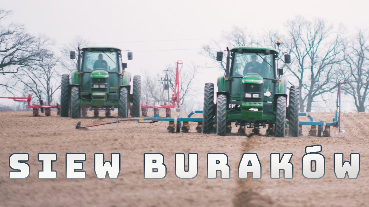 Siew Buraków 2021 na 2 jelenie! JD 6220, 6620 | Kleine unicorn, Kverneland monopill