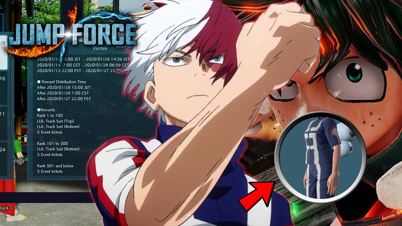 FIRST JUMP FORCE EVENT OF 2020 ANNOUNCED!