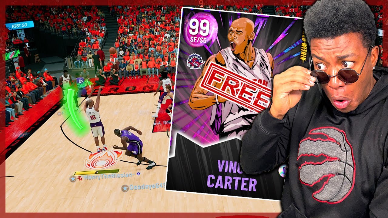 *FREE* DARK MATTER VINCE CARTER IS AMAZING! WAS HE WORTH THE GRIND? NBA 2k22 MyTEAM GAMEPLAY